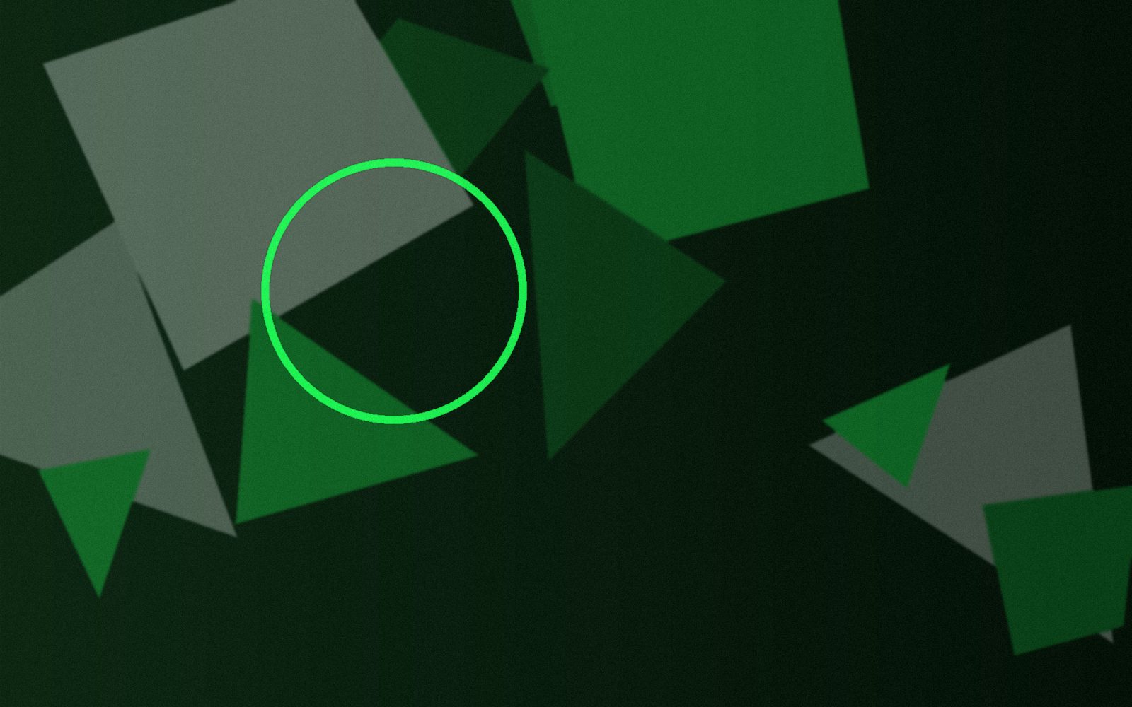Abstract brand-toned composition representing the North Trail Digital service delivery process
